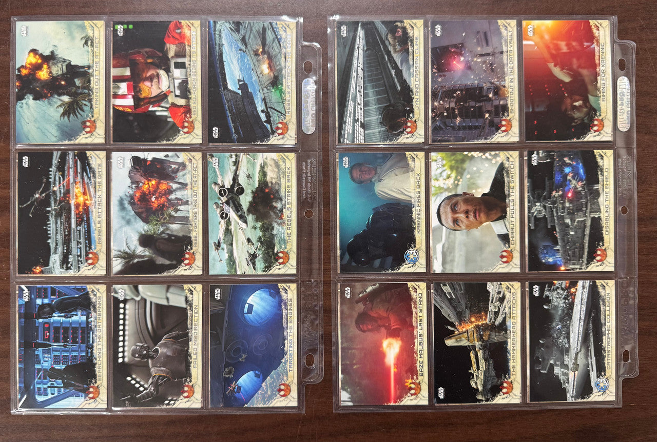 2017 Topps Star Wars Rogue One Series 2 Complete Set (100) W/ Insert
