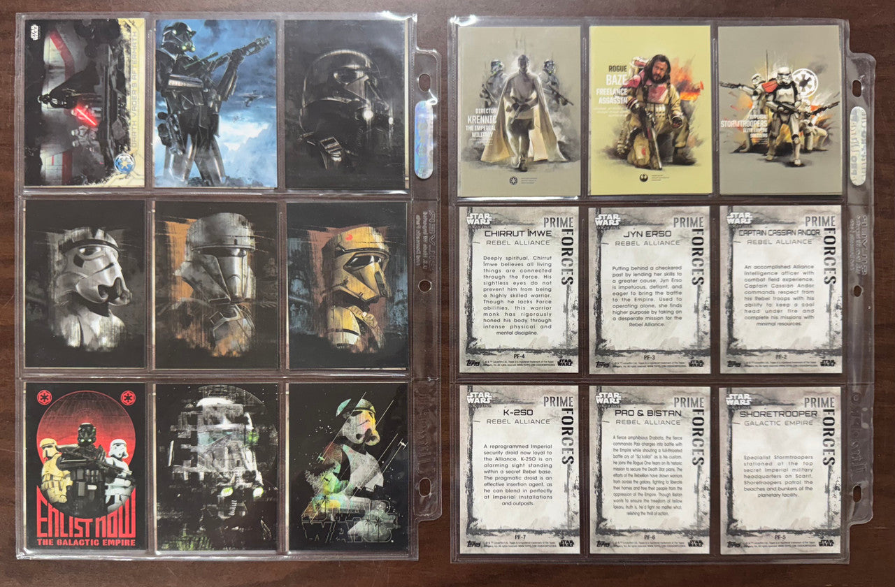 2017 Topps Star Wars Rogue One Series 2 Complete Set (100) W/ Insert