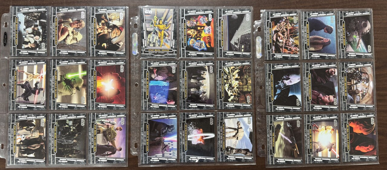 2017 Topps Star Wars 40th Anniversary Complete Set (200)