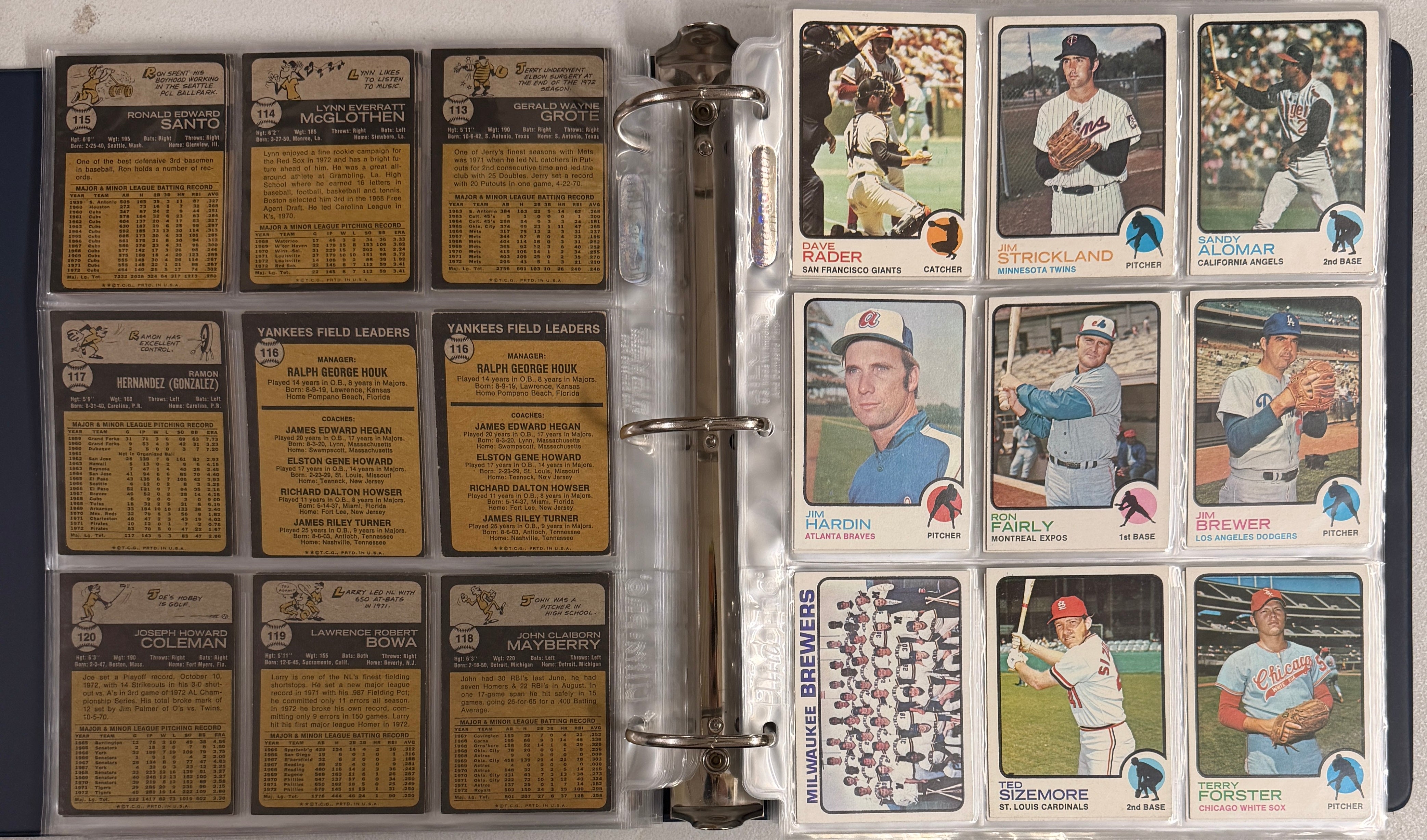1973 Topps Baseball Complete Set (660) EX/MT-NM/MT incl. Variations + Wrappers
