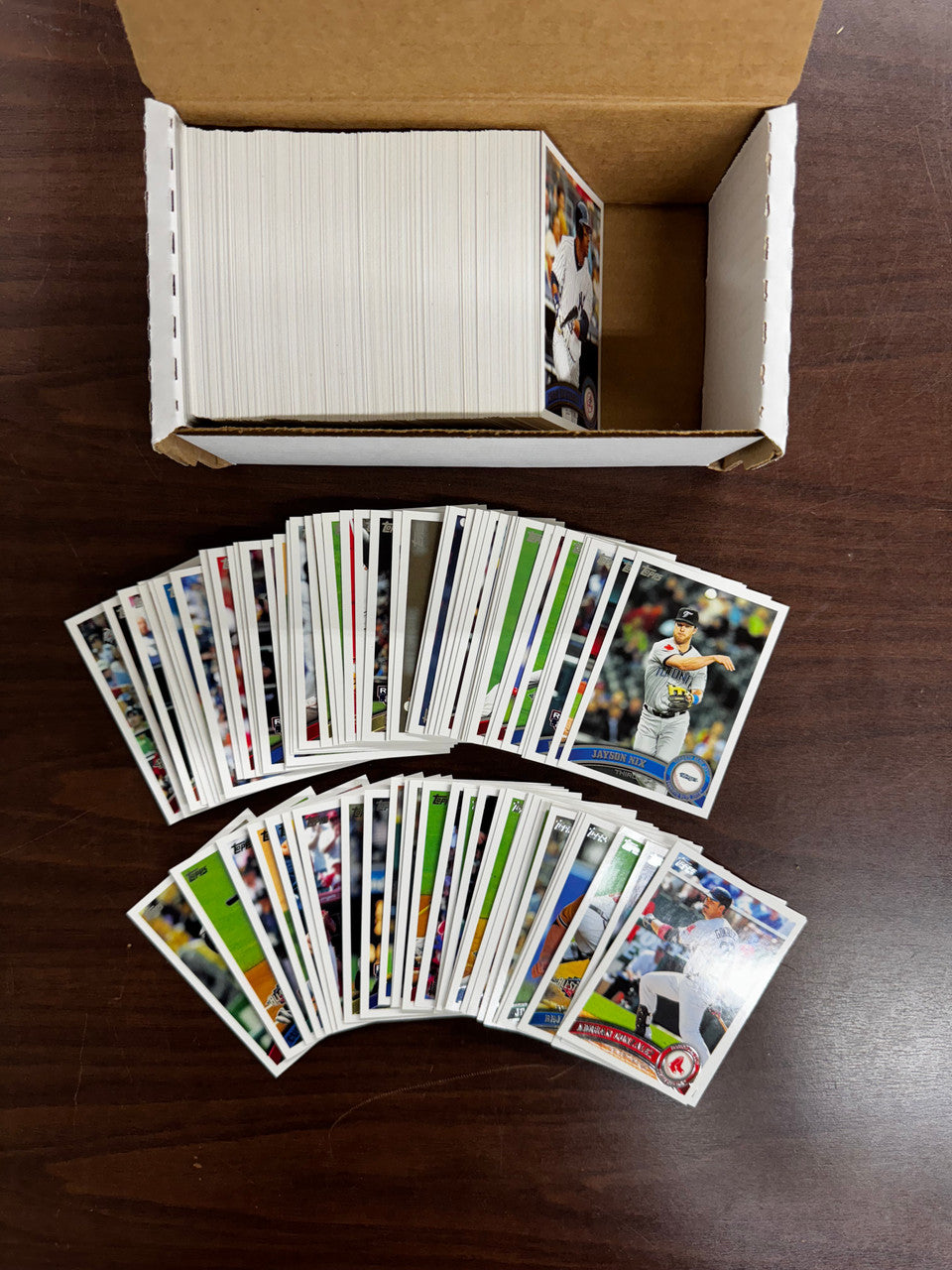 2011 Topps Update Baseball Complete Set (330) Trout RC