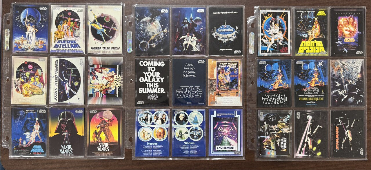 2017 Topps Star Wars 40th Anniversary Complete Set (200)