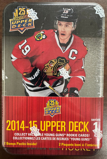 2014/15 Upper Deck Series 1 Hockey Tin Factory Sealed