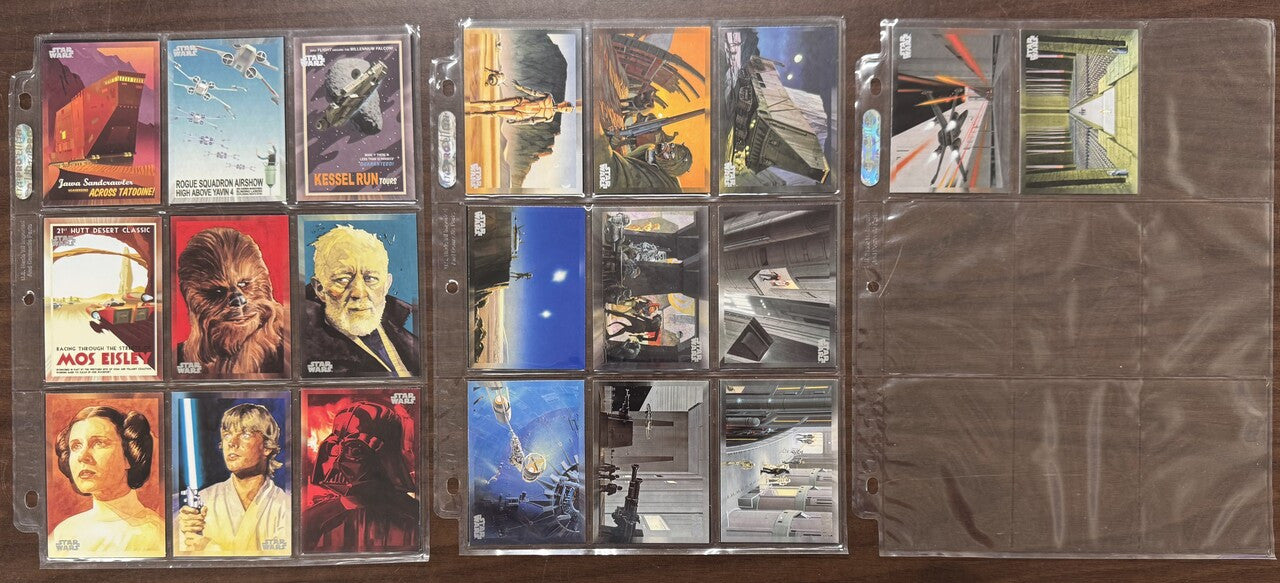 2017 Topps Star Wars 40th Anniversary Complete Set (200)