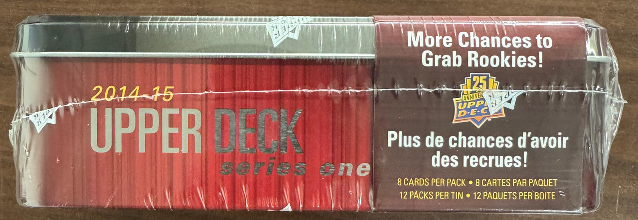 2014/15 Upper Deck Series 1 Hockey Tin Factory Sealed