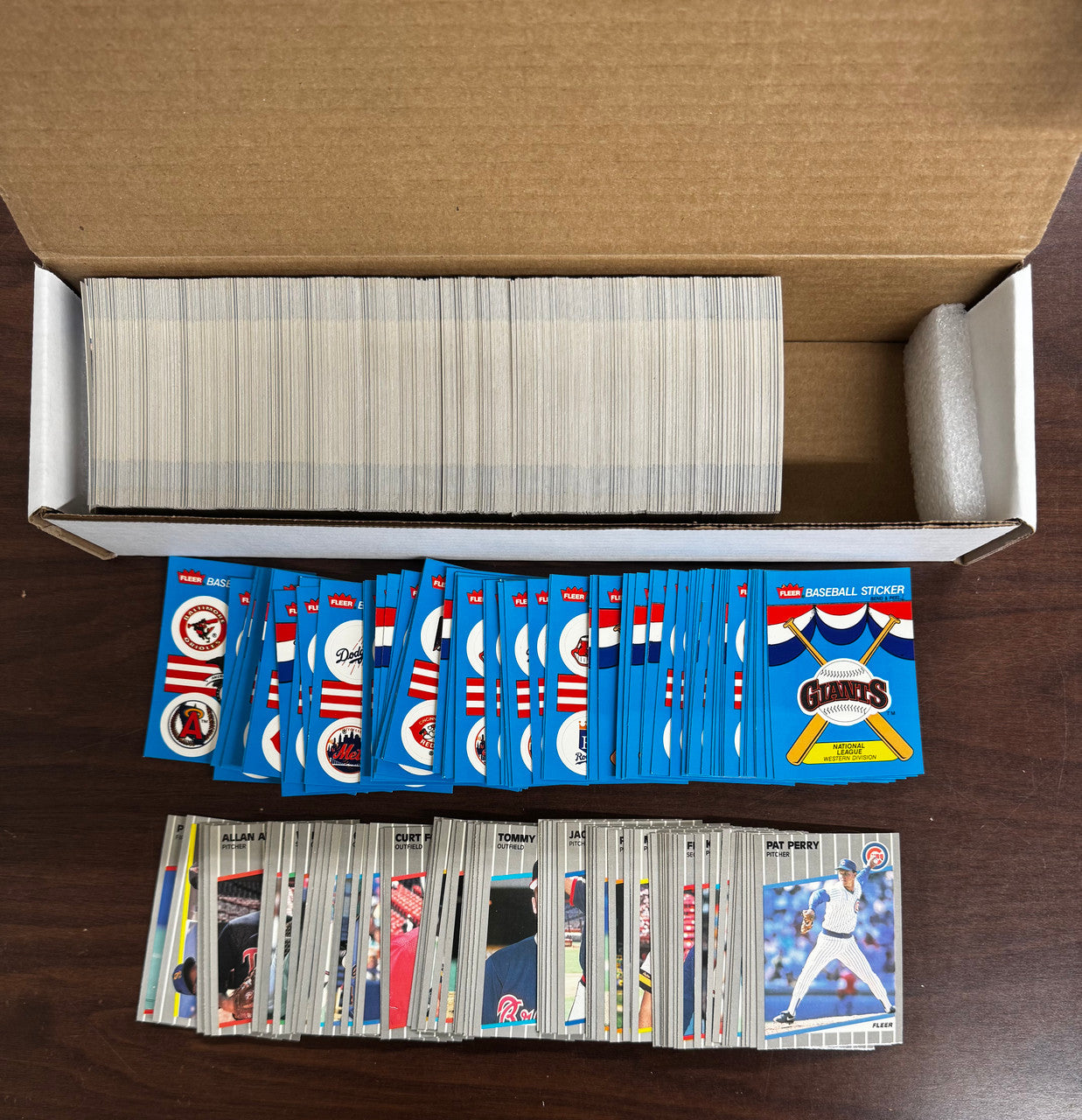 1989 Fleer Glossy Baseball Complete Set (660) Griffey Jr. RC