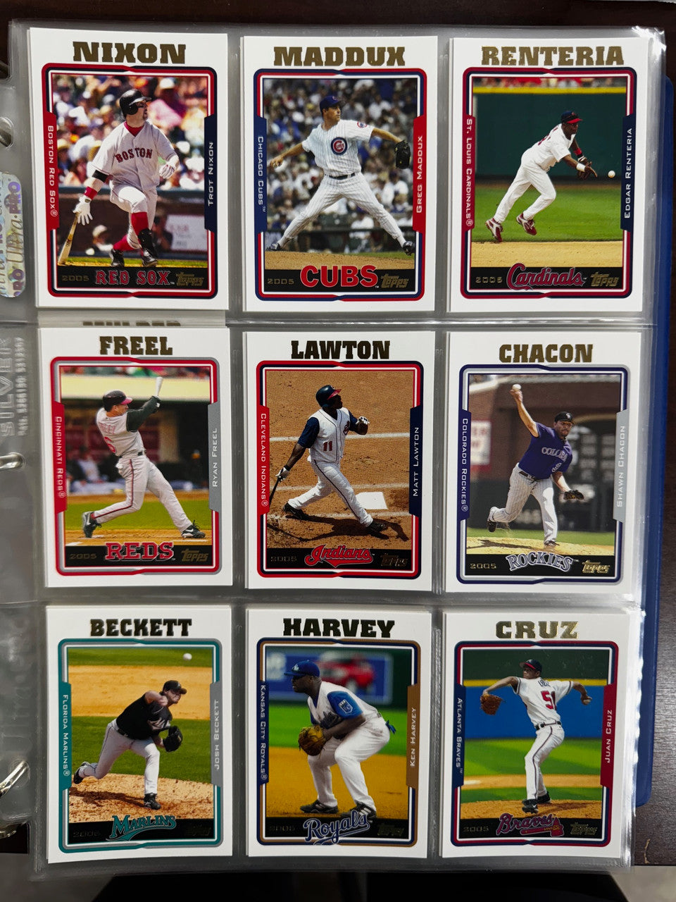 2005 Topps Baseball Complete Set (734) Verlander RC