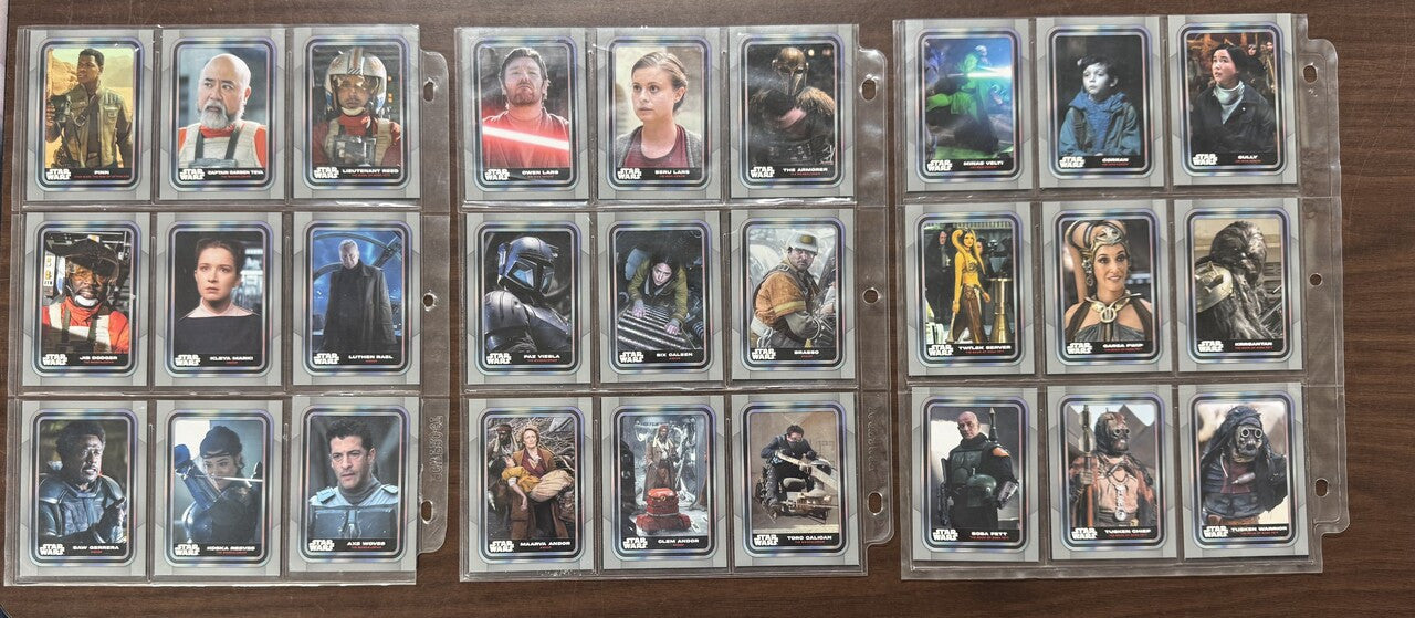 2023 Topps Star Wars Flagship Complete Set (100)