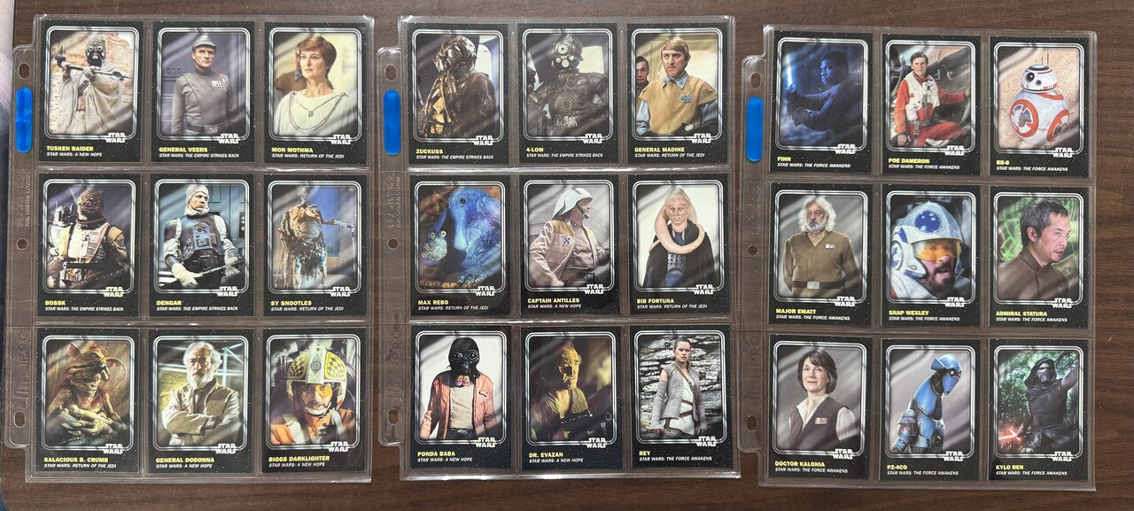 2016 Topps Star Wars Card Trader Complete Set (100)