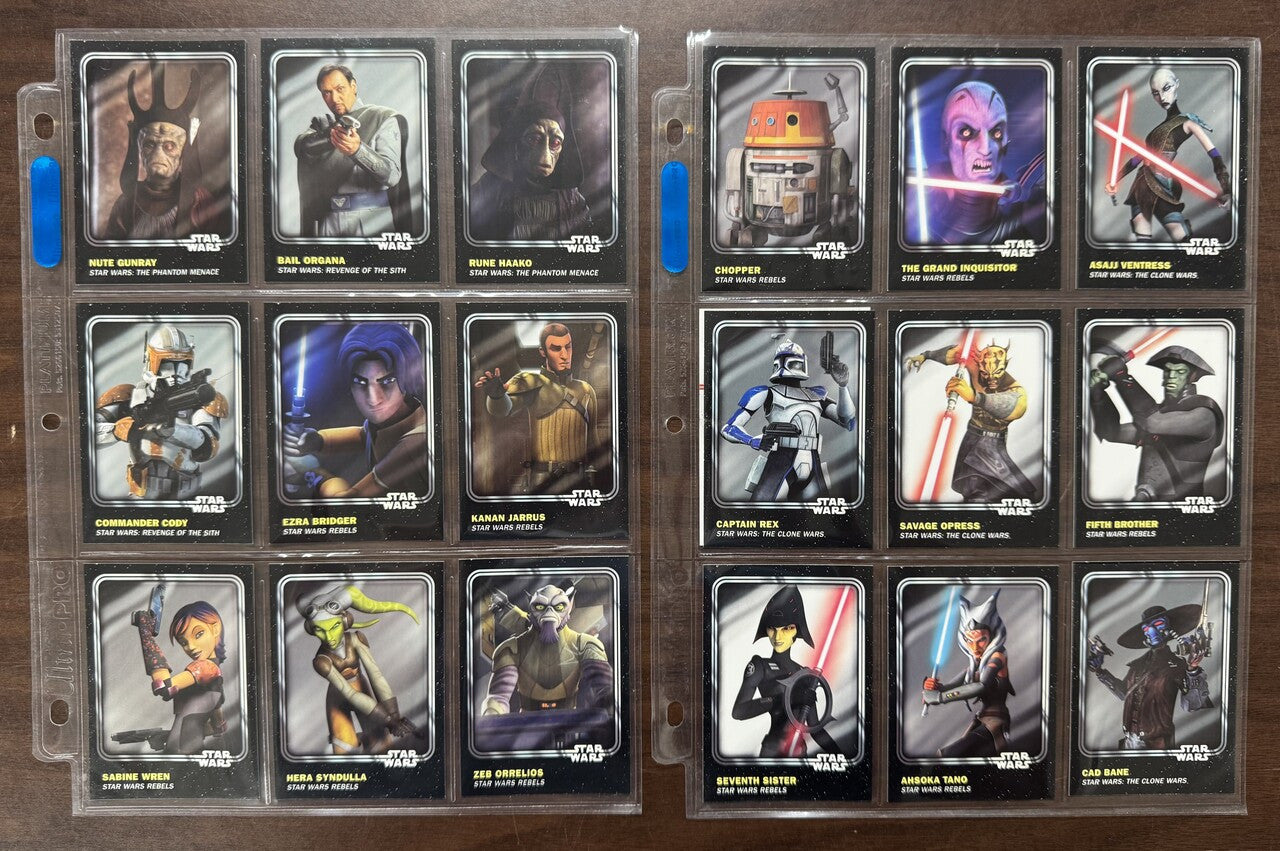 2016 Topps Star Wars Card Trader Complete Set (100)