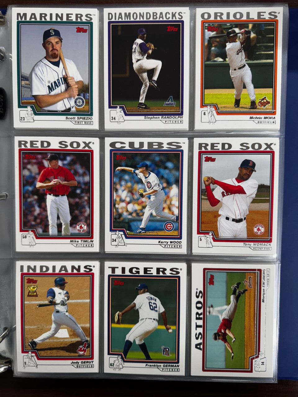 2004 Topps Baseball Complete Set (733) Molina RC
