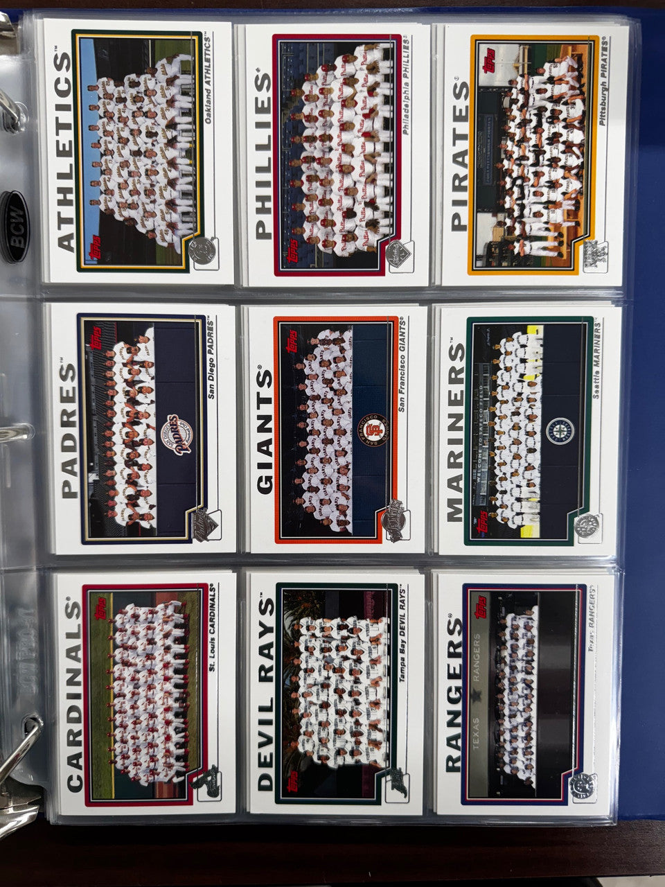 2004 Topps Baseball Complete Set (733) Molina RC