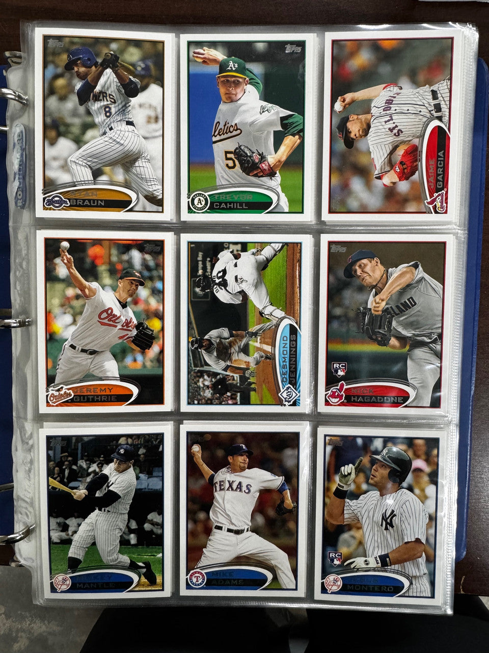 2012 Topps Baseball Complete Set (660) Trout Darvish RC