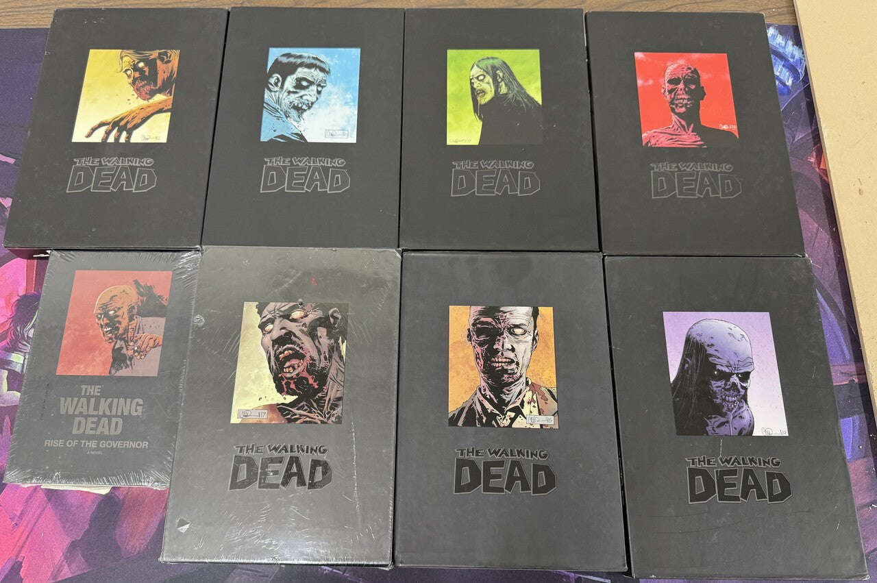 The Walking Dead Volumes 1-7 Deluxe Omnibus Set + Rise of the Governor