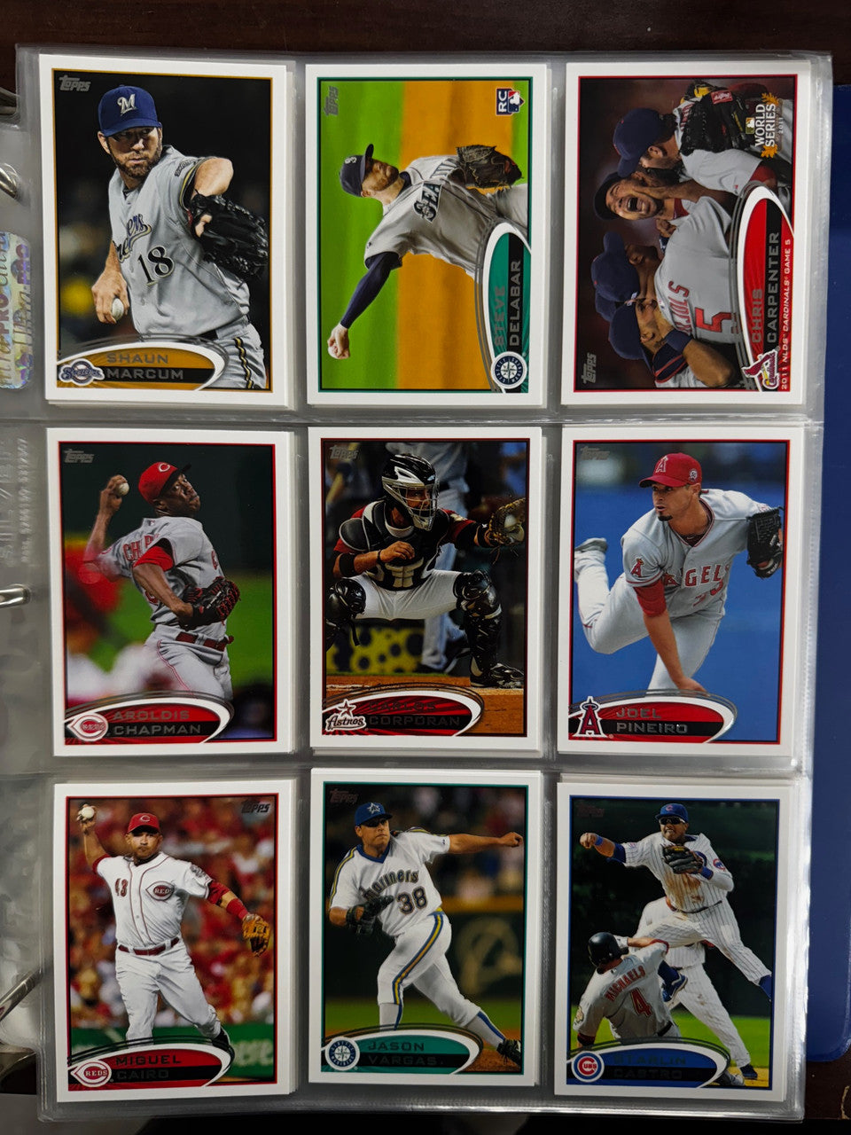 2012 Topps Baseball Complete Set (660) Trout Darvish RC