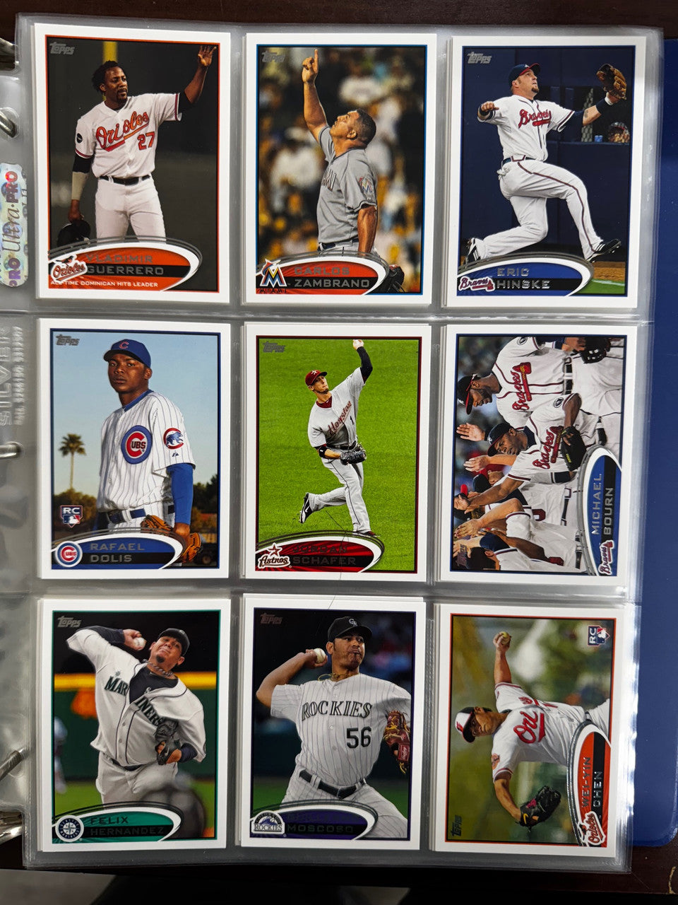 2012 Topps Baseball Complete Set (660) Trout Darvish RC