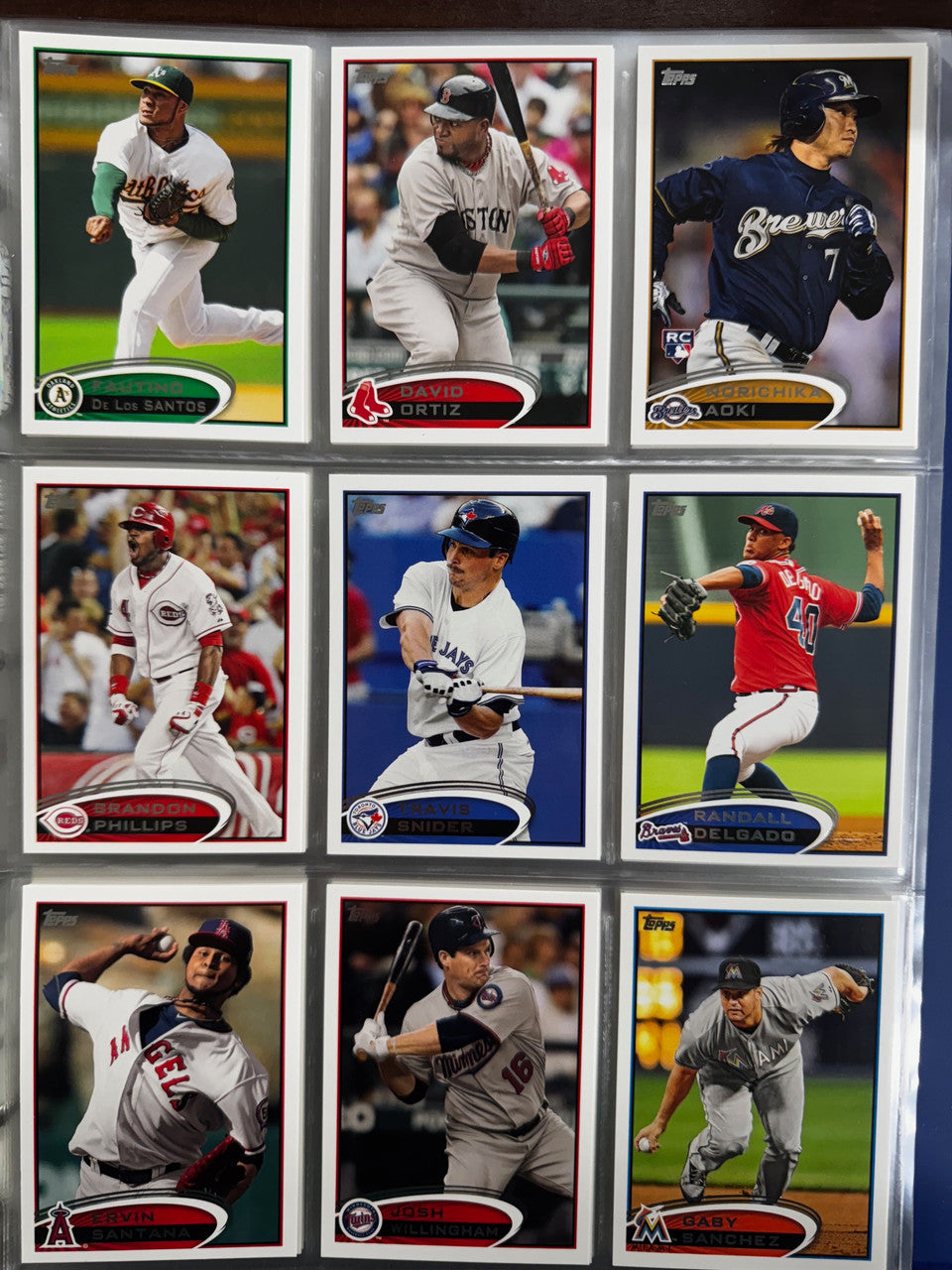 2012 Topps Baseball Complete Set (660) Trout Darvish RC