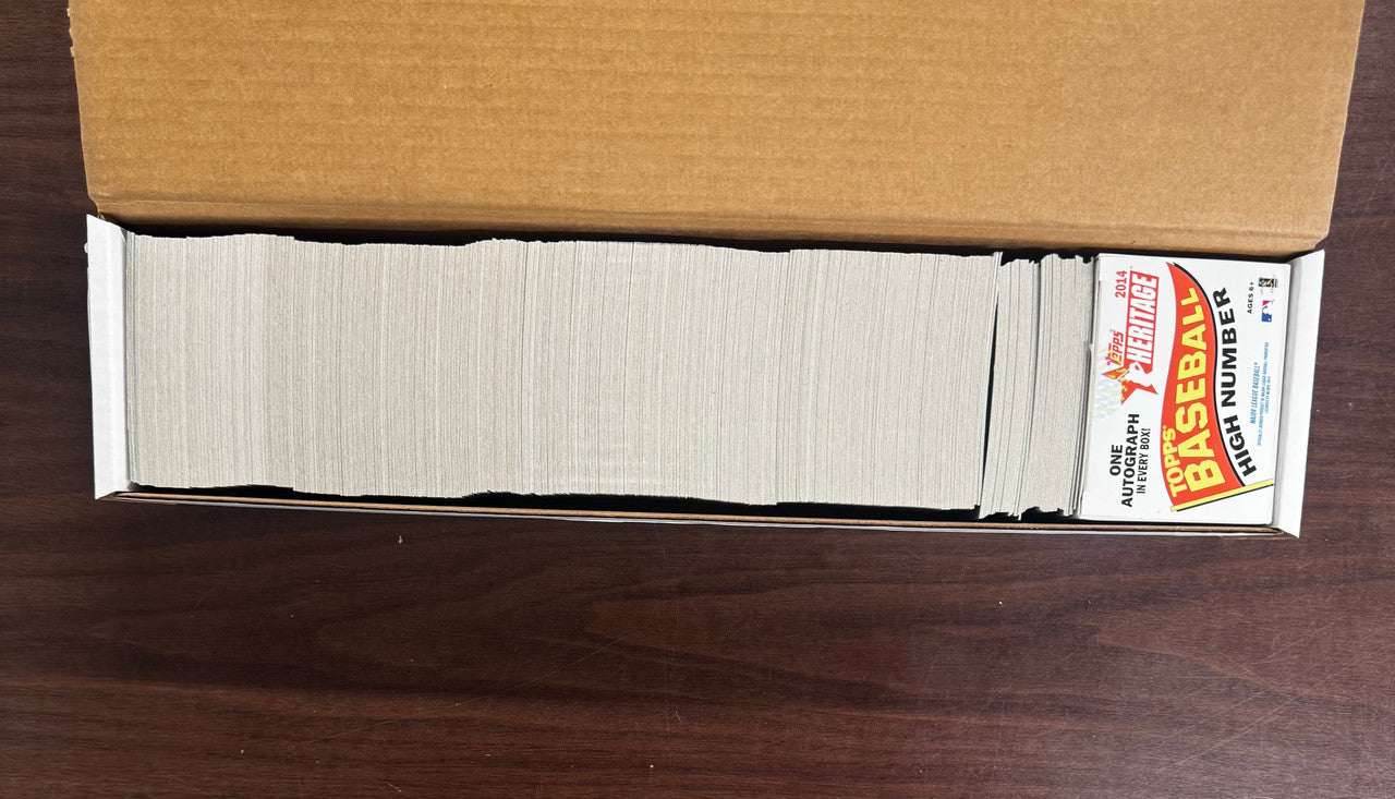 2014 Topps Heritage Baseball Complete Set w/ SPs (600) + 4 Insert Sets