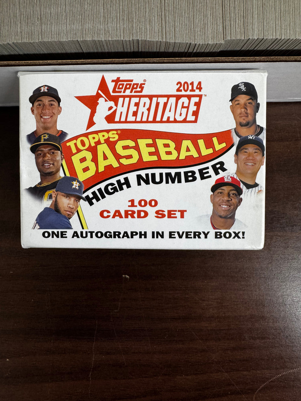 2014 Topps Heritage Baseball Complete Set w/ SPs (600) + 4 Insert Sets