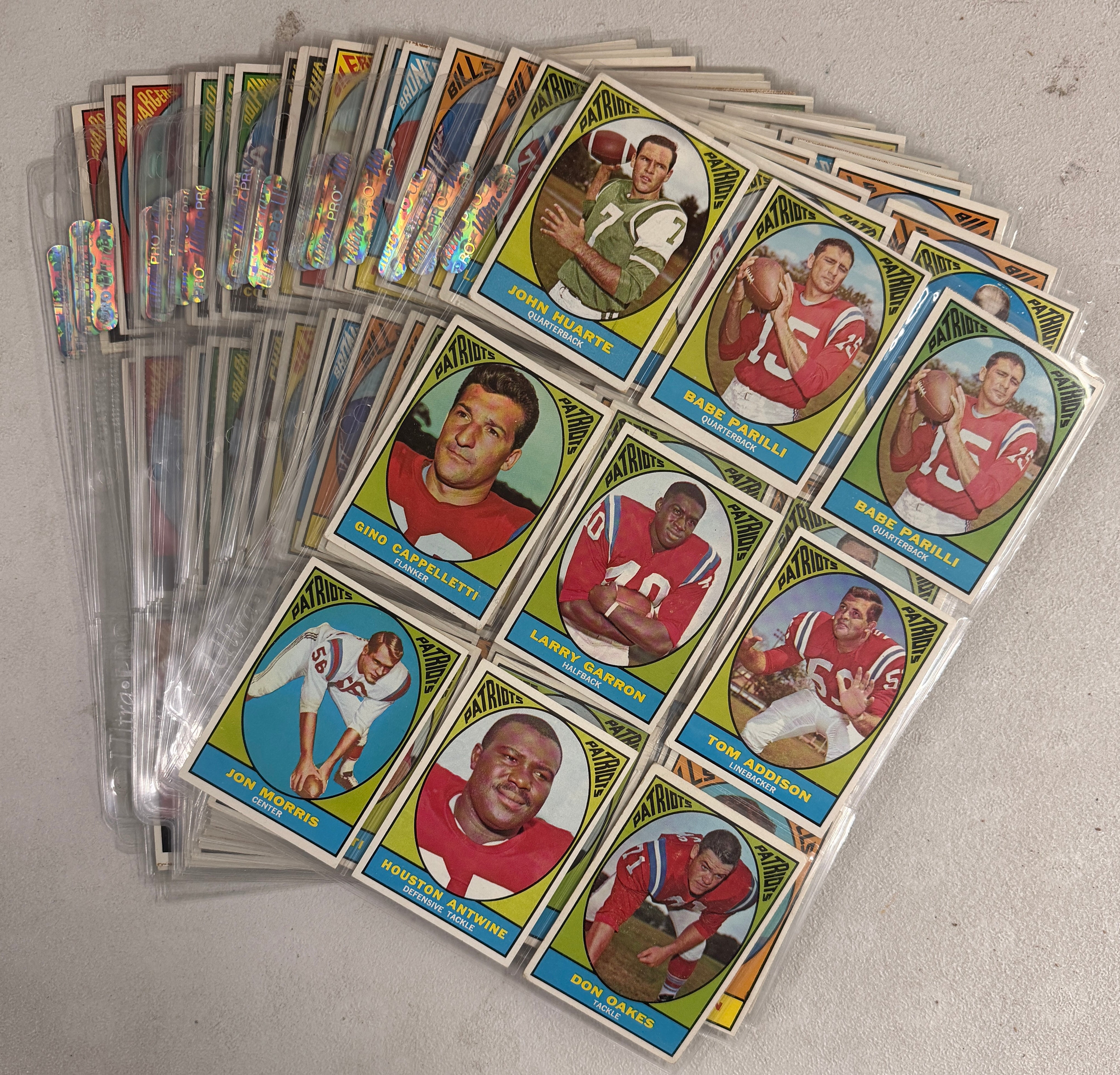 1967 Topps Football Complete Set (132) VG/EX-EX w/ Variations