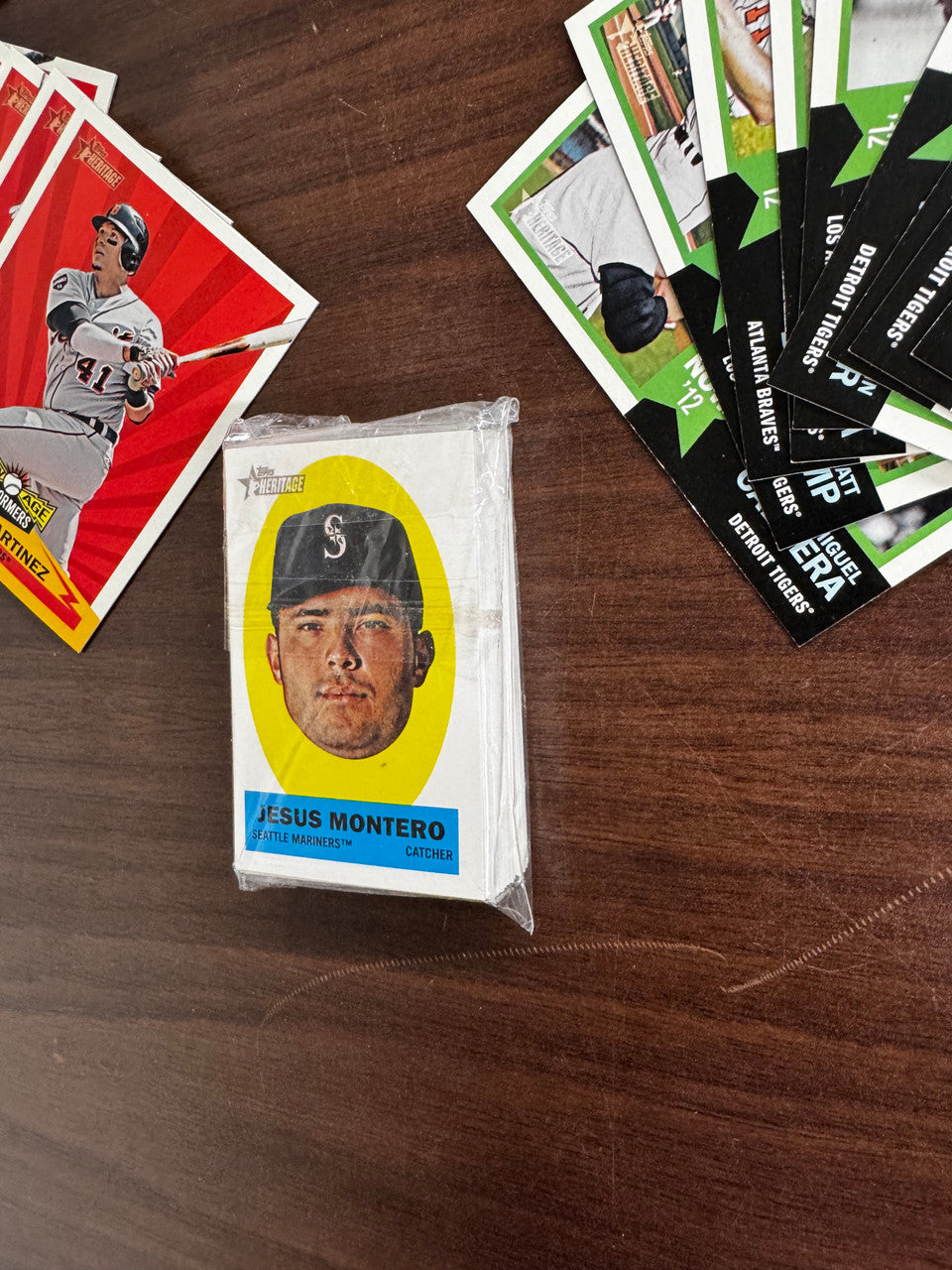 2012 Topps Heritage Baseball Complete Set w/ SPs (500) + 4 Insert Sets