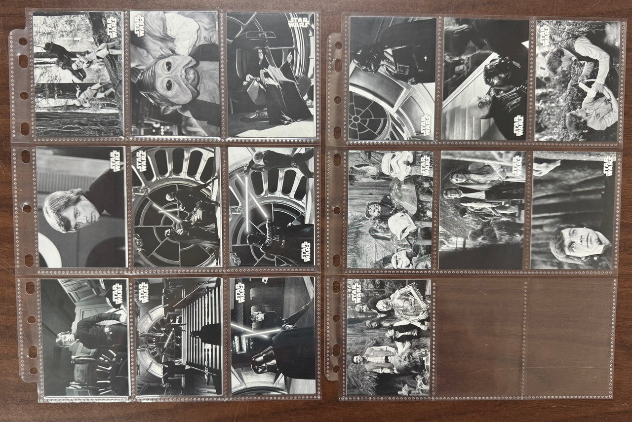 2020 Topps Star Wars Return of the Jedi Black and White Complete Set (133)