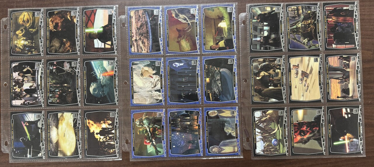 2007 Topps Star Wars 30th Anniversary Complete Set (120) W/ Puzzle Inserts