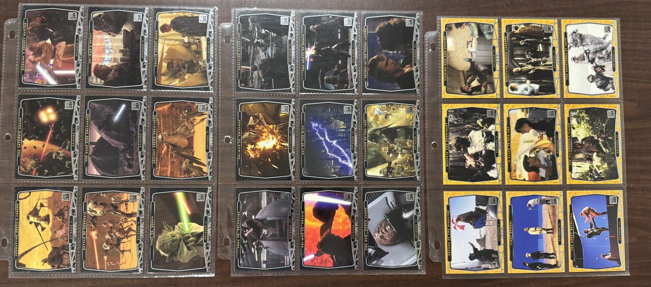 2007 Topps Star Wars 30th Anniversary Complete Set (120) W/ Puzzle Inserts