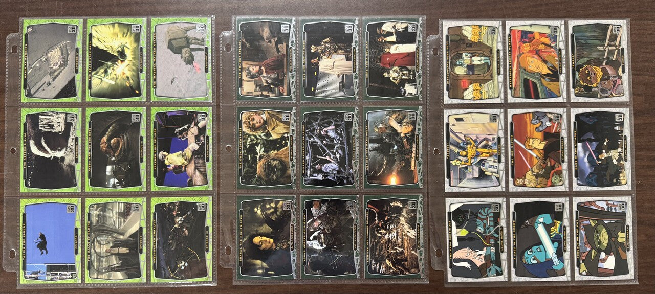 2007 Topps Star Wars 30th Anniversary Complete Set (120) W/ Puzzle Inserts