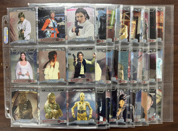 2014 Topps Chrome Star Wars Perspectives Complete Set (100)