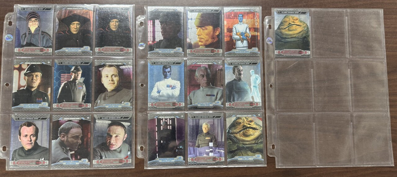 2014 Topps Chrome Star Wars Perspectives Complete Set (100)