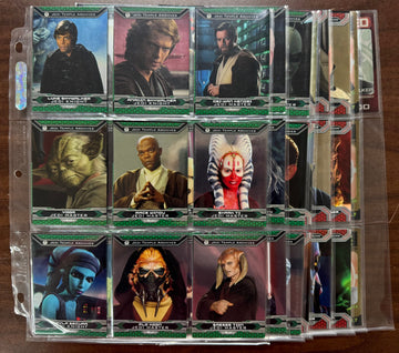 2015 Topps Chrome Star Wars Perspectives Jedi vs Sith Complete (100) W/ Inserts