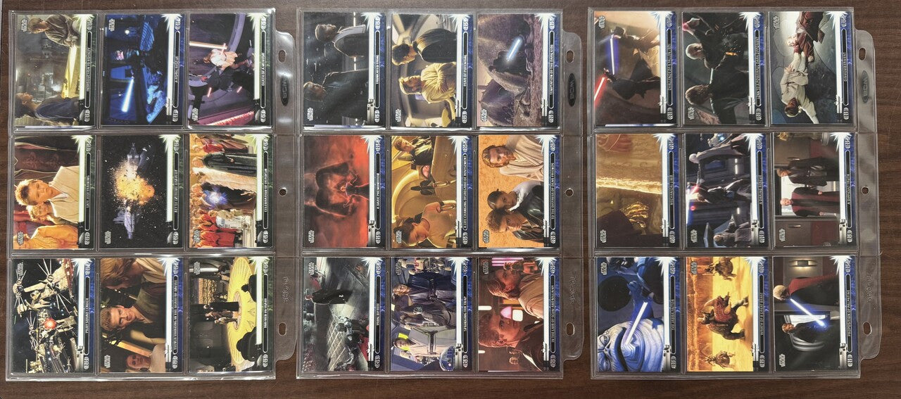 2013 Topps Star Wars Jedi Legacy Complete Set (180) W/ Blue Parallels, Inserts
