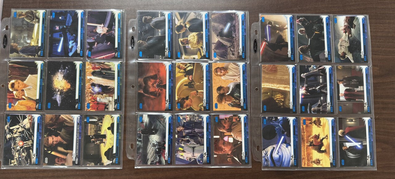 2013 Topps Star Wars Jedi Legacy Complete Set (180) W/ Blue Parallels, Inserts