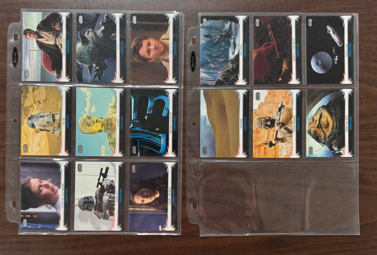 2013 Topps Star Wars Jedi Legacy Complete Set (180) W/ Blue Parallels, Inserts