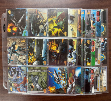 1997 Topps Star Wars Vehicles Complete Set (72)
