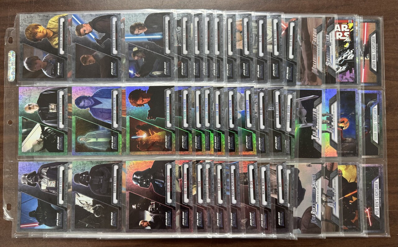 2016 Topps Star Wars Evolution Complete Set (100) W/ Inserts