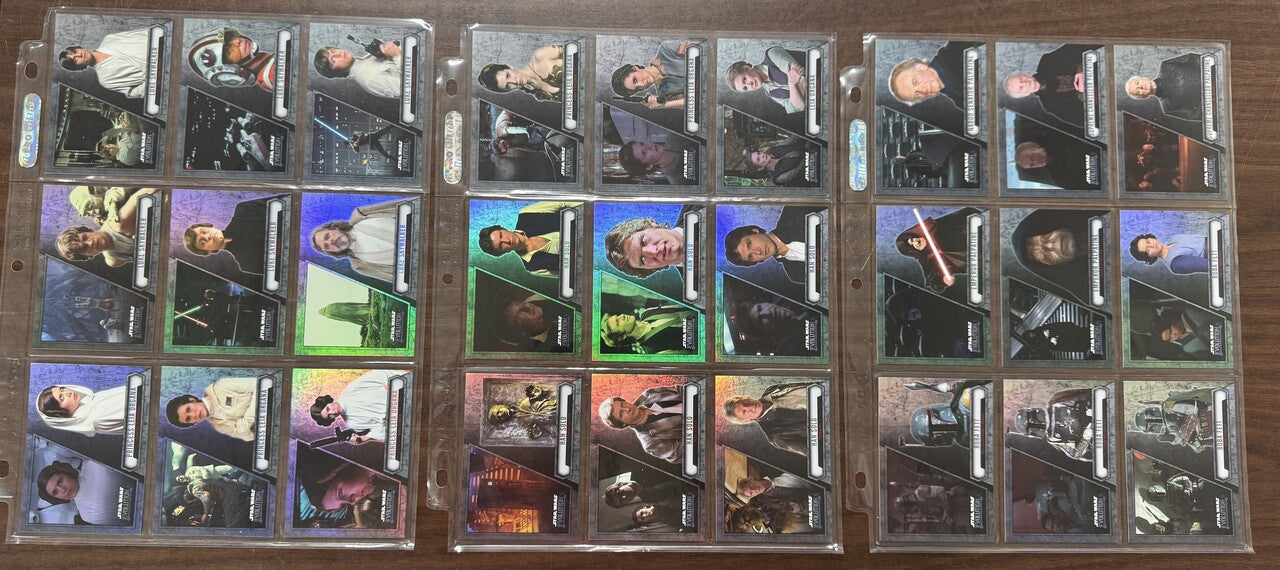 2016 Topps Star Wars Evolution Complete Set (100) W/ Inserts