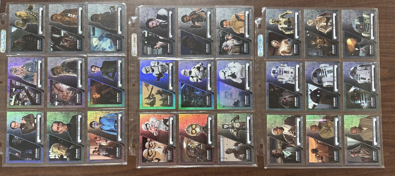2016 Topps Star Wars Evolution Complete Set (100) W/ Inserts
