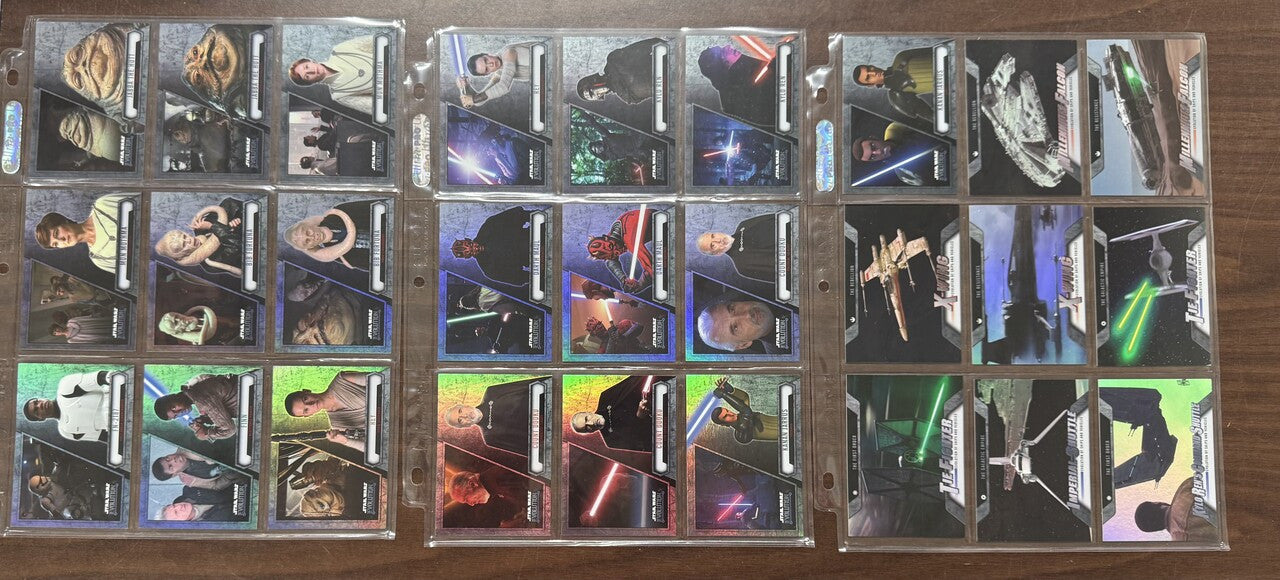 2016 Topps Star Wars Evolution Complete Set (100) W/ Inserts