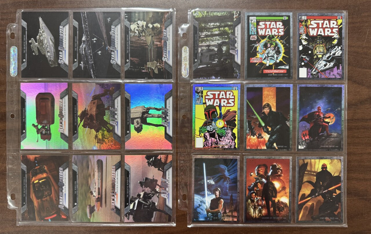 2016 Topps Star Wars Evolution Complete Set (100) W/ Inserts