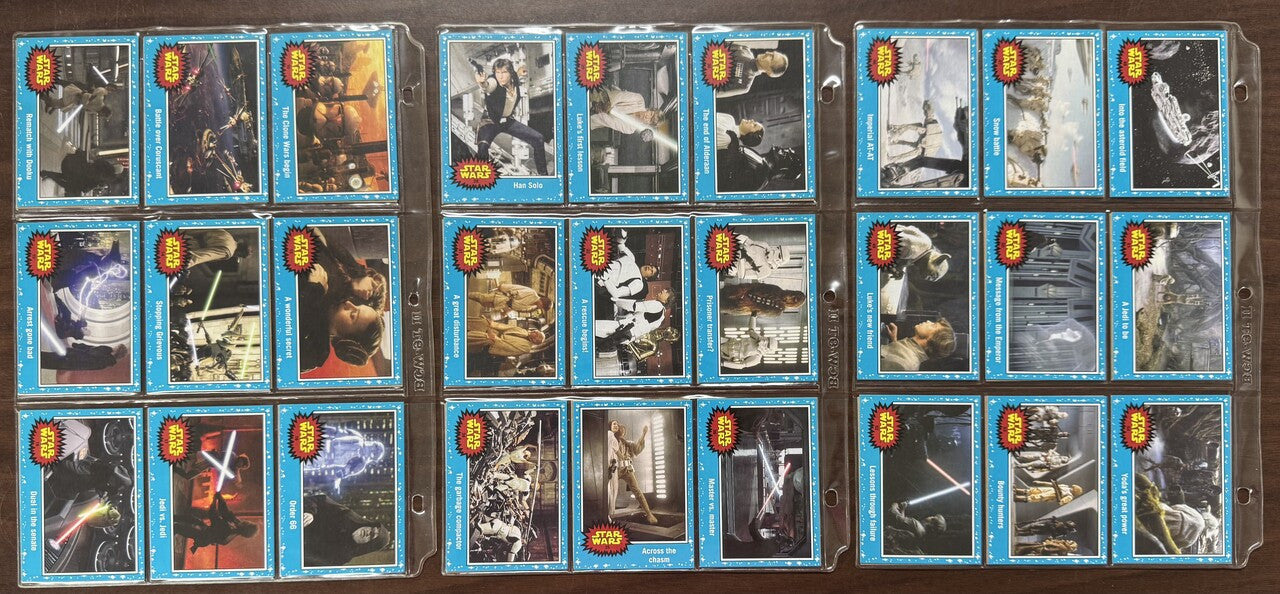 2015 Topps Star Wars Journey to the Force Awakens Complete Set (110) W/ Inserts