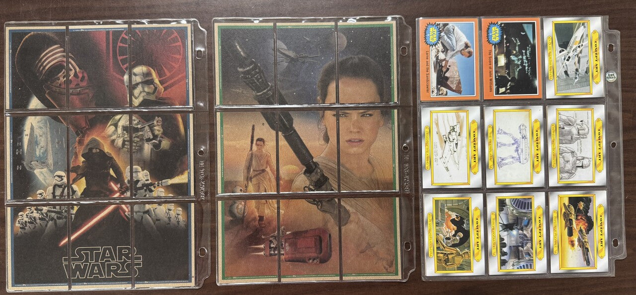 2015 Topps Star Wars Journey to the Force Awakens Complete Set (110) W/ Inserts