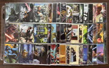 2011 Topps Star Wars Galaxy Series 6 Complete Set (120)