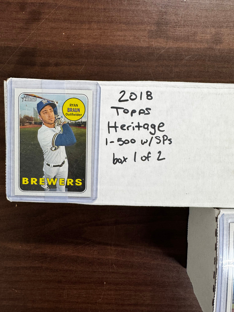 2018 Topps Heritage Baseball Complete Set w/ SPs & High (725) + 4 Insert Sets