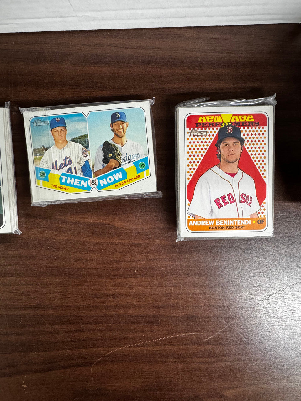 2018 Topps Heritage Baseball Complete Set w/ SPs & High (725) + 4 Insert Sets