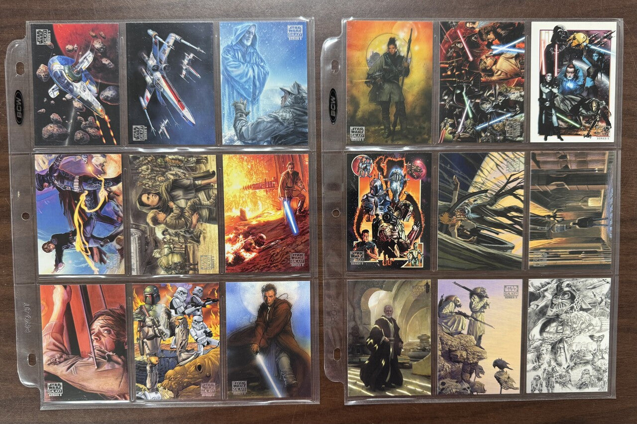 2010 Topps Star Wars Galaxy Series 5 Complete Set (120)