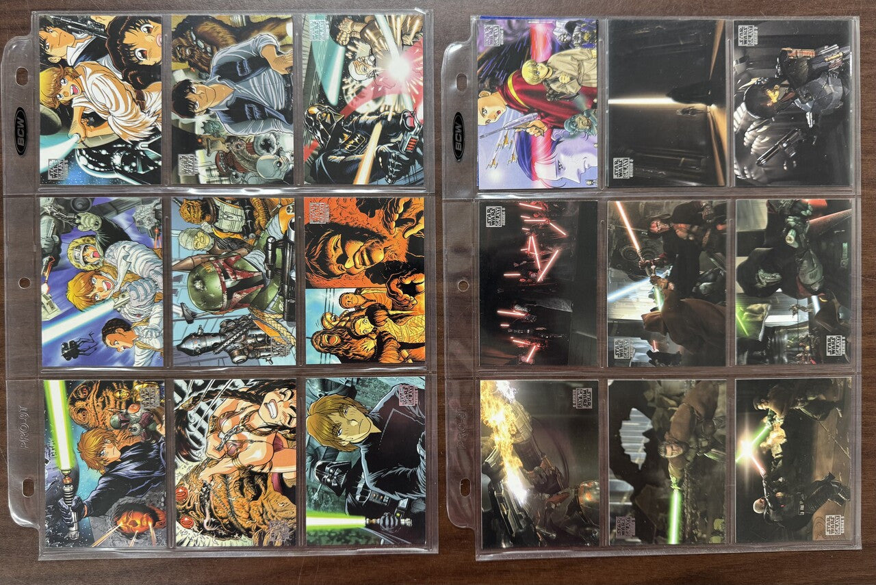2010 Topps Star Wars Galaxy Series 5 Complete Set (120)