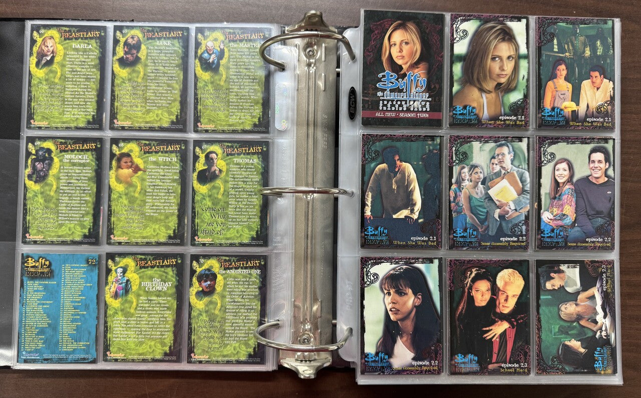 1998-2007 Inkworks Buffy the Vampire Slayer 1-7 Complete Sets 10th Anniversary