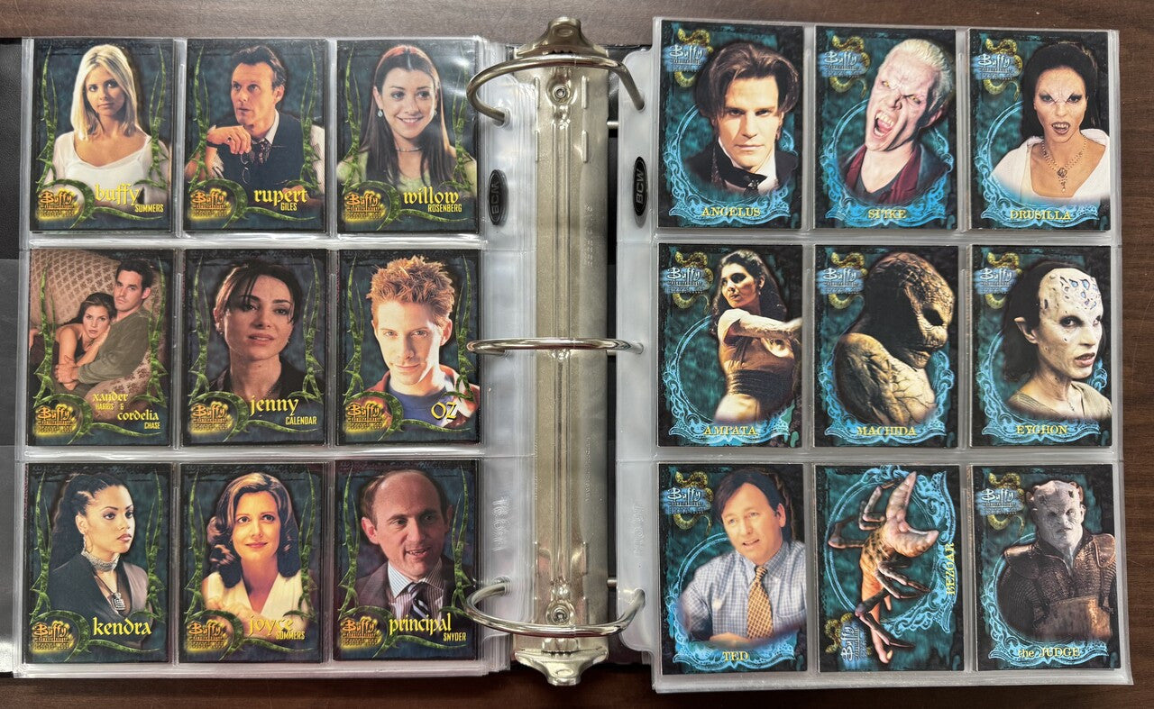1998-2007 Inkworks Buffy the Vampire Slayer 1-7 Complete Sets 10th Anniversary